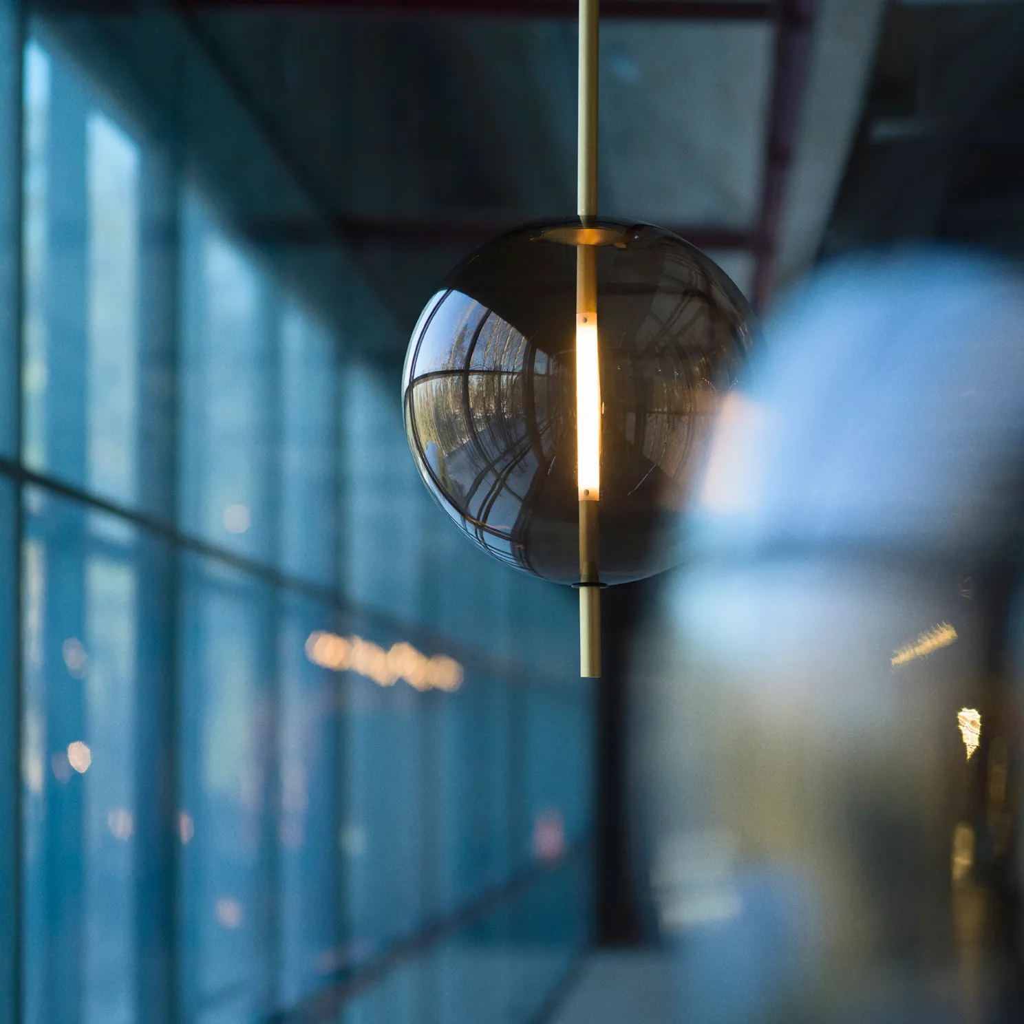 Kandinsky 30 Pendelleuchte, Smoked brown Pholc