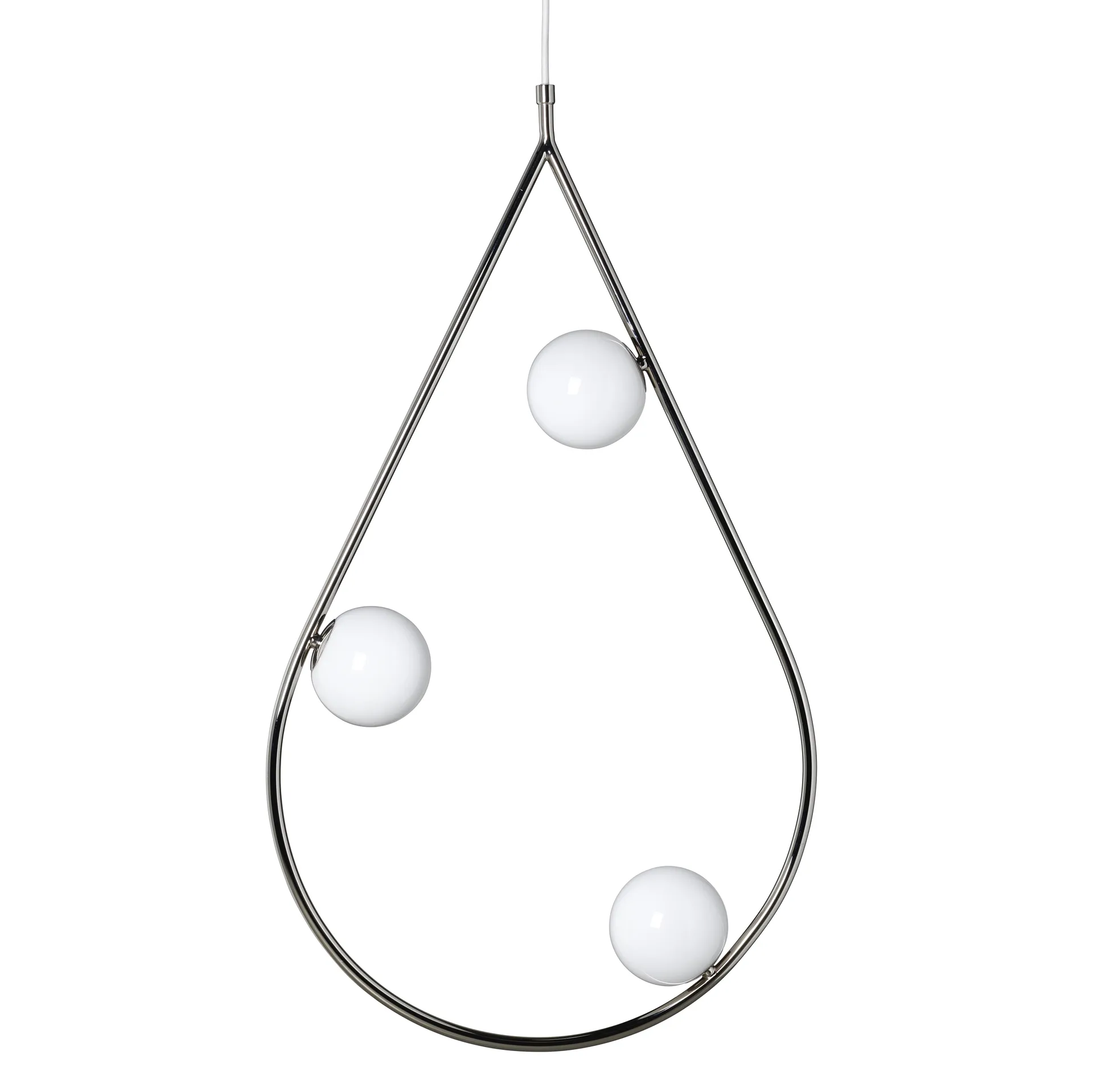 Pearls 80 Pendelleuchte, Nickel Pholc