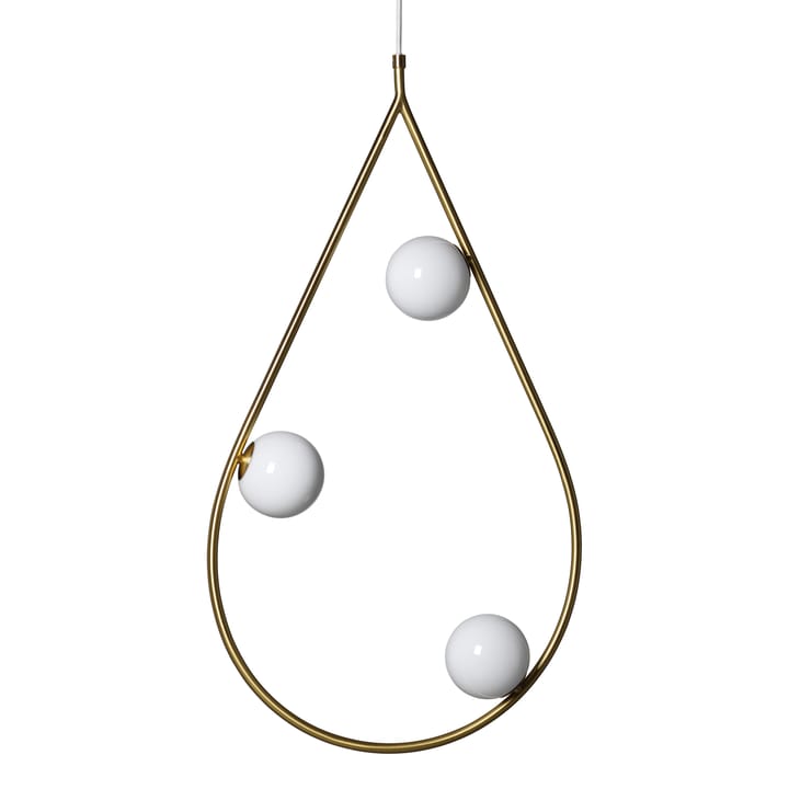 Pearls Pendelleuchte groß - Messing - Pholc