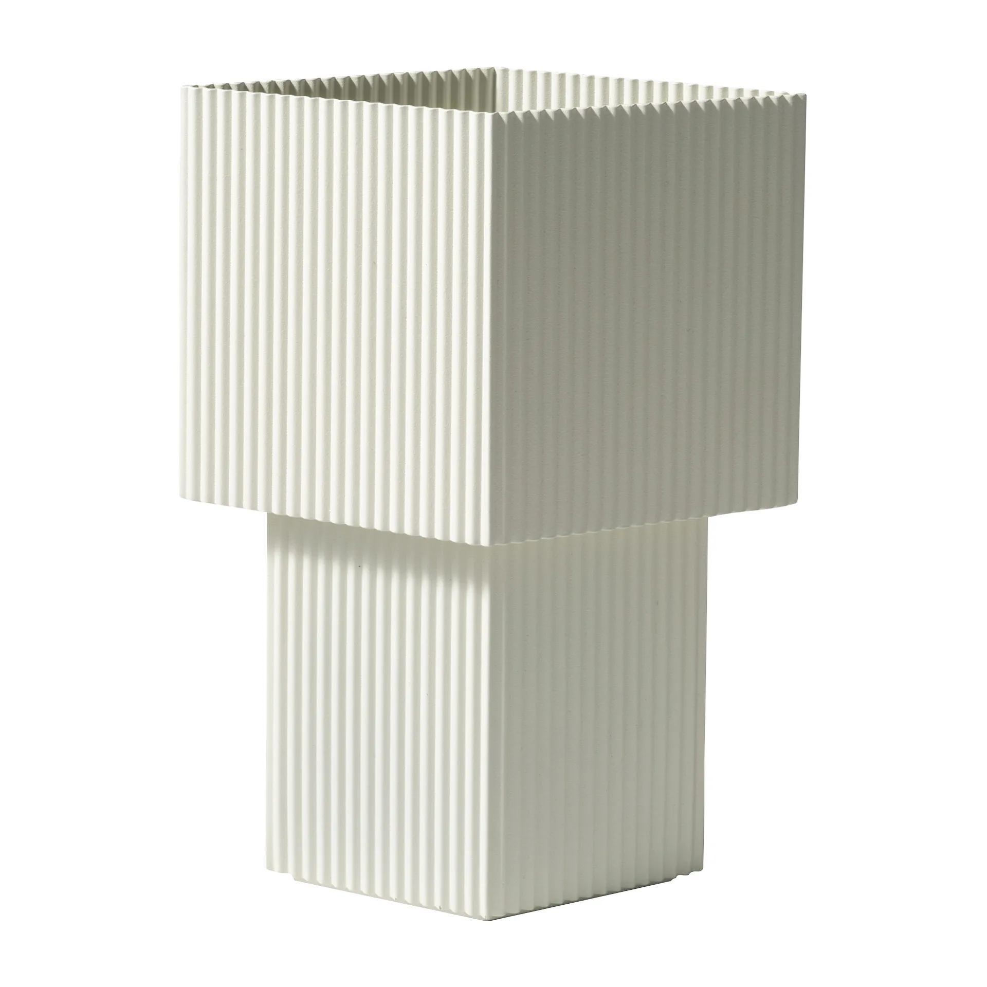 Romb Mini portable Tischleuchte 19cm, Cotton Pholc