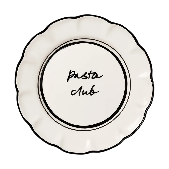 Bistro Salatteller - Schwarz, 21,5 cm - Pick a Poppy