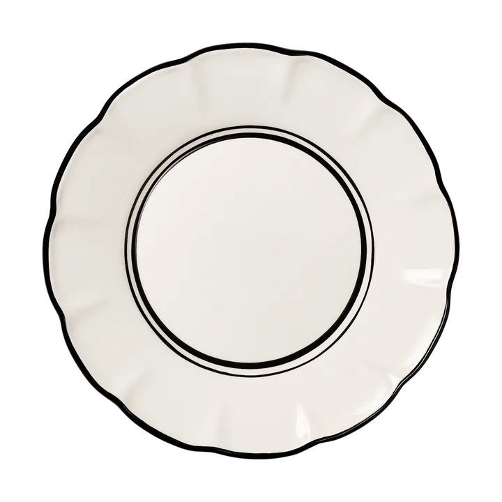 Bistro Teller - Black, 28cm - Pick a Poppy