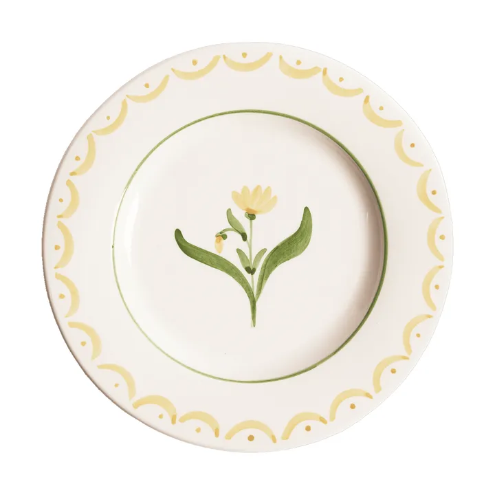 Cottage Flower Salatteller - Gelb, 22 cm - Pick a Poppy