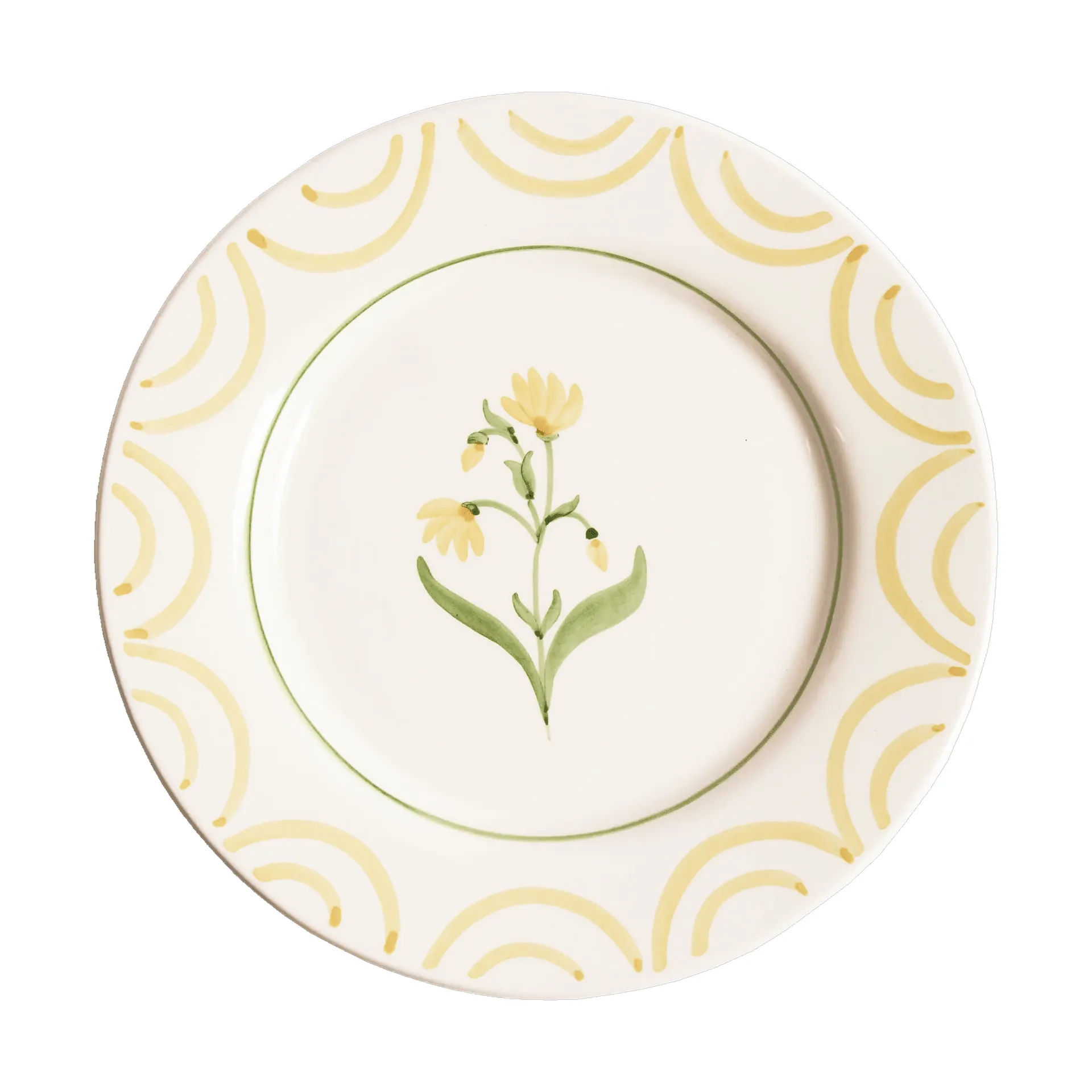 Cottage Flower Teller, Gelb, 28 cm Pick a Poppy
