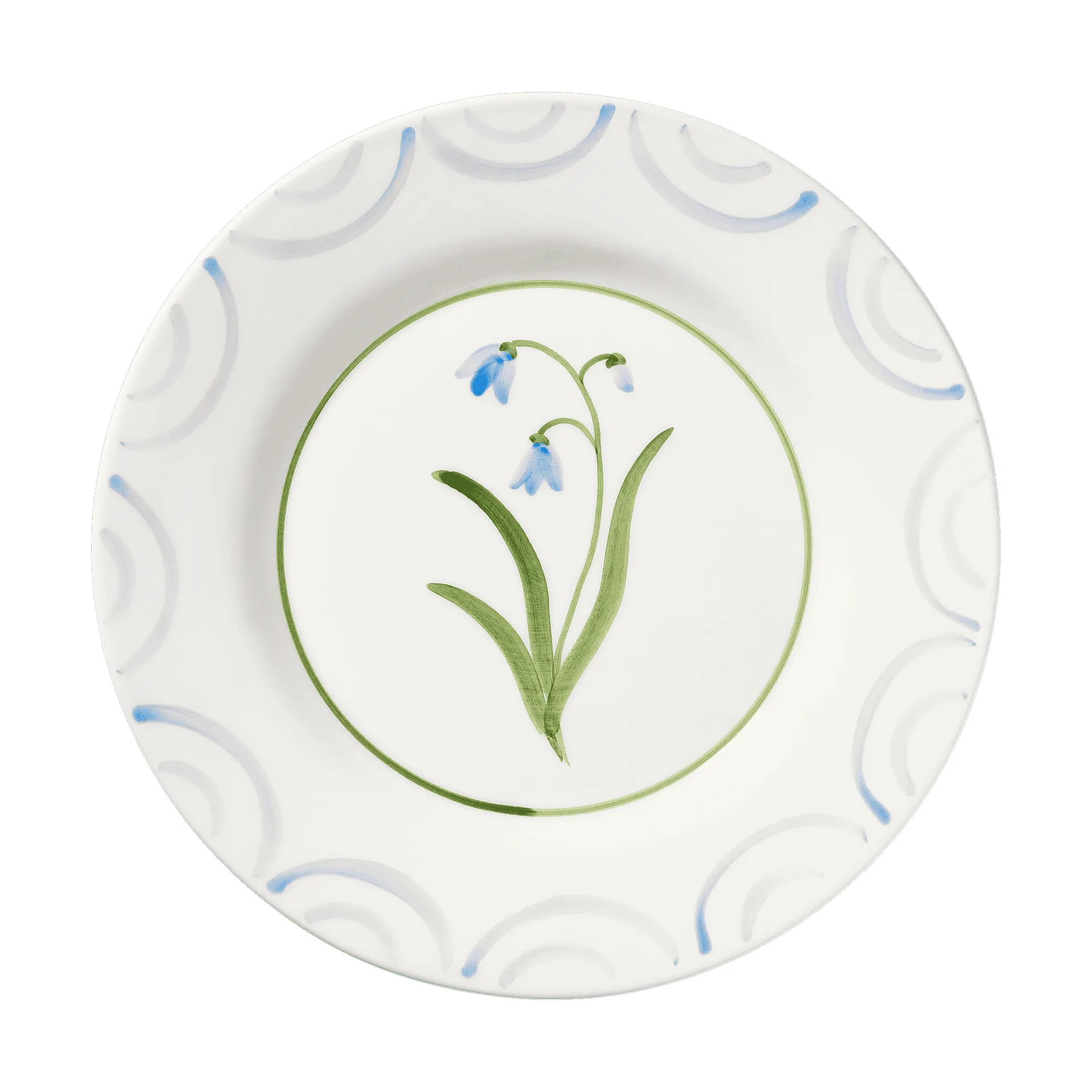 Cottage Flower Teller, Hellblau, 28 cm Pick a Poppy