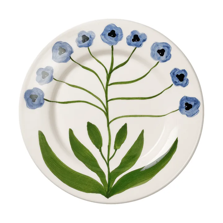 Madelen Möllard Pansy Salatteller - Blau, 22 cm - Pick a Poppy