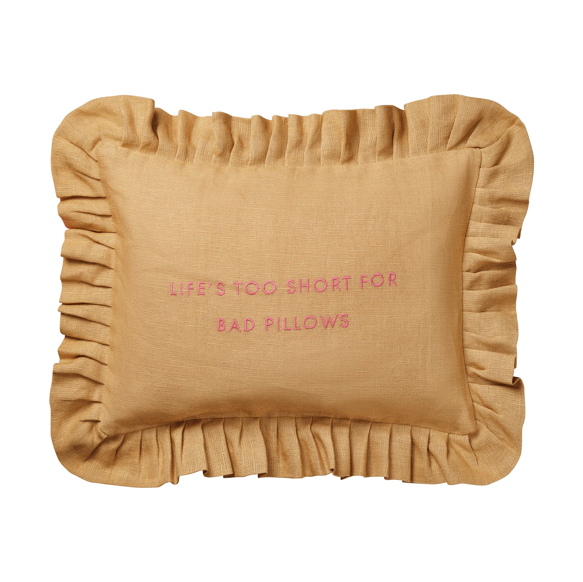 Quote Kissen, Harvestgelb, 30x40 cm Pick a Poppy