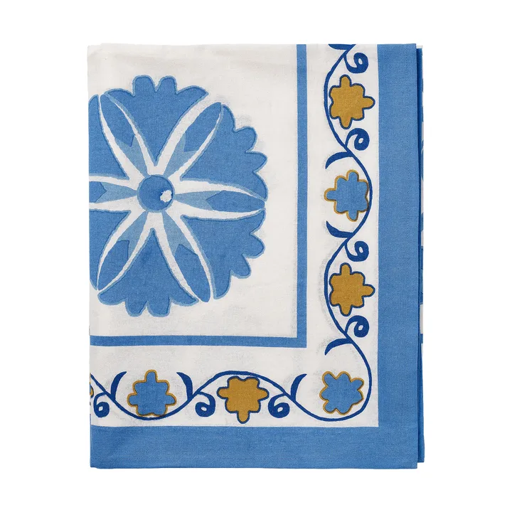Suzani Tischdecke - Blau, 250x150 cm - Pick a Poppy