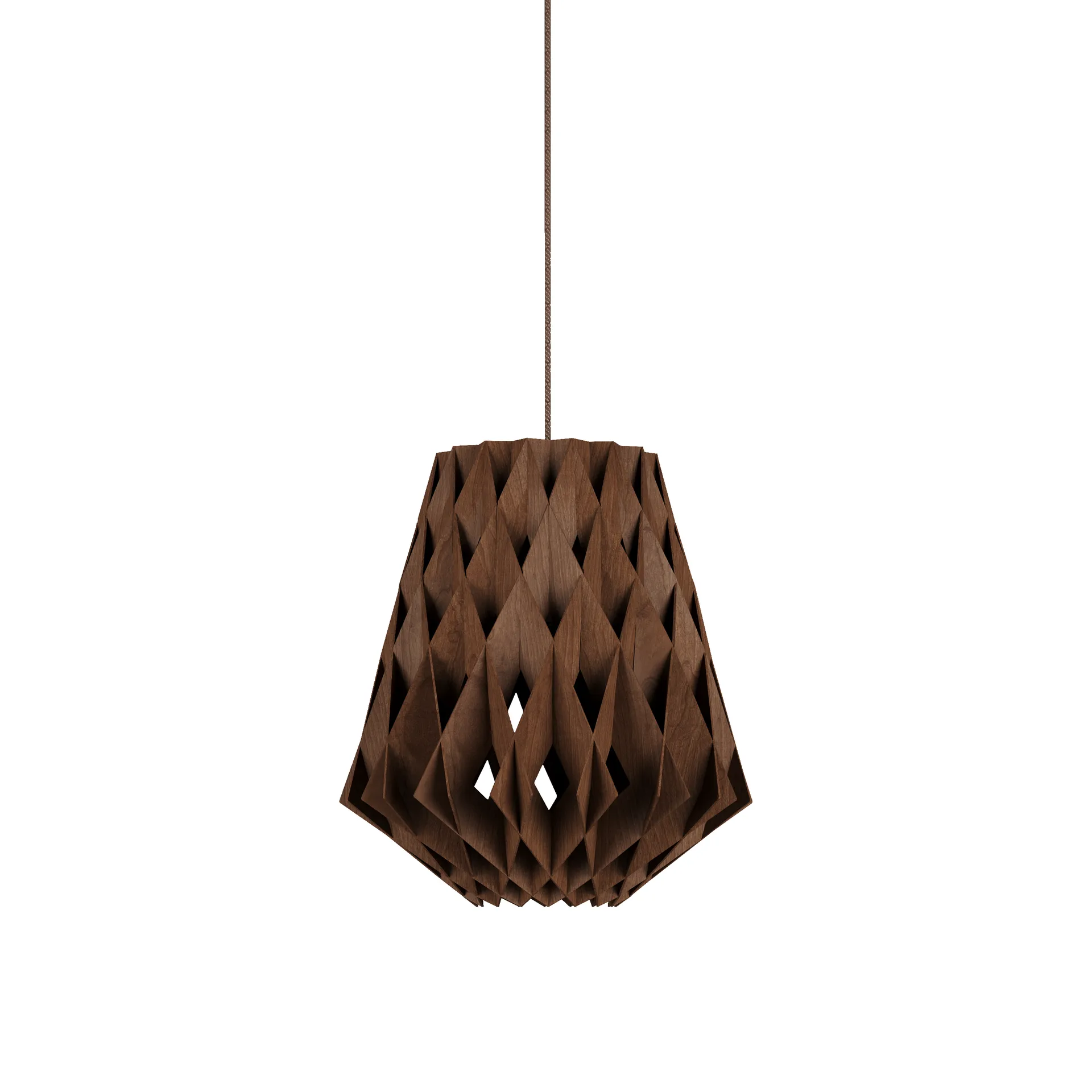 Pilke Signature Pendelleuchte Ø50cm, Braun Pilke