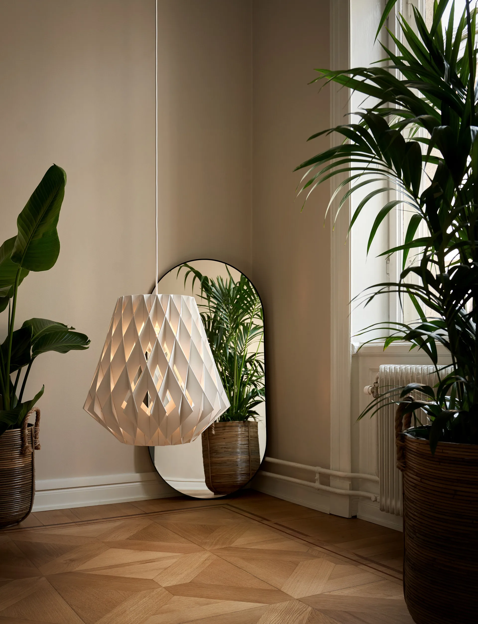 Pilke Signature Pendelleuchte Ø50cm, Weiß Pilke