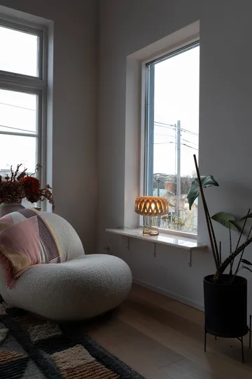 Signature 25 Tischleuchte - Amber-Birke, Ø28x34 cm - Pilke