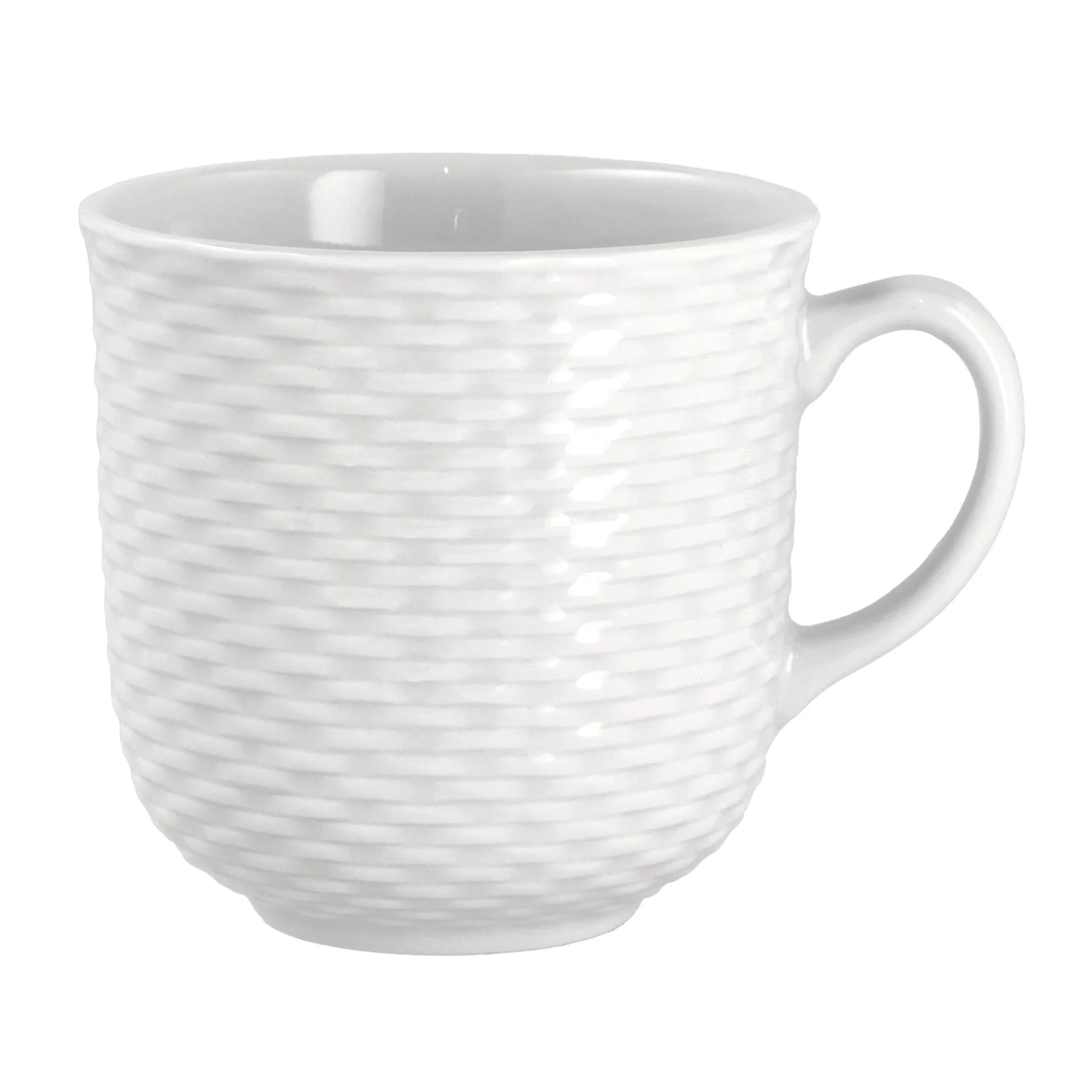 Basket Tasse 37cl, Weiß Pillivuyt