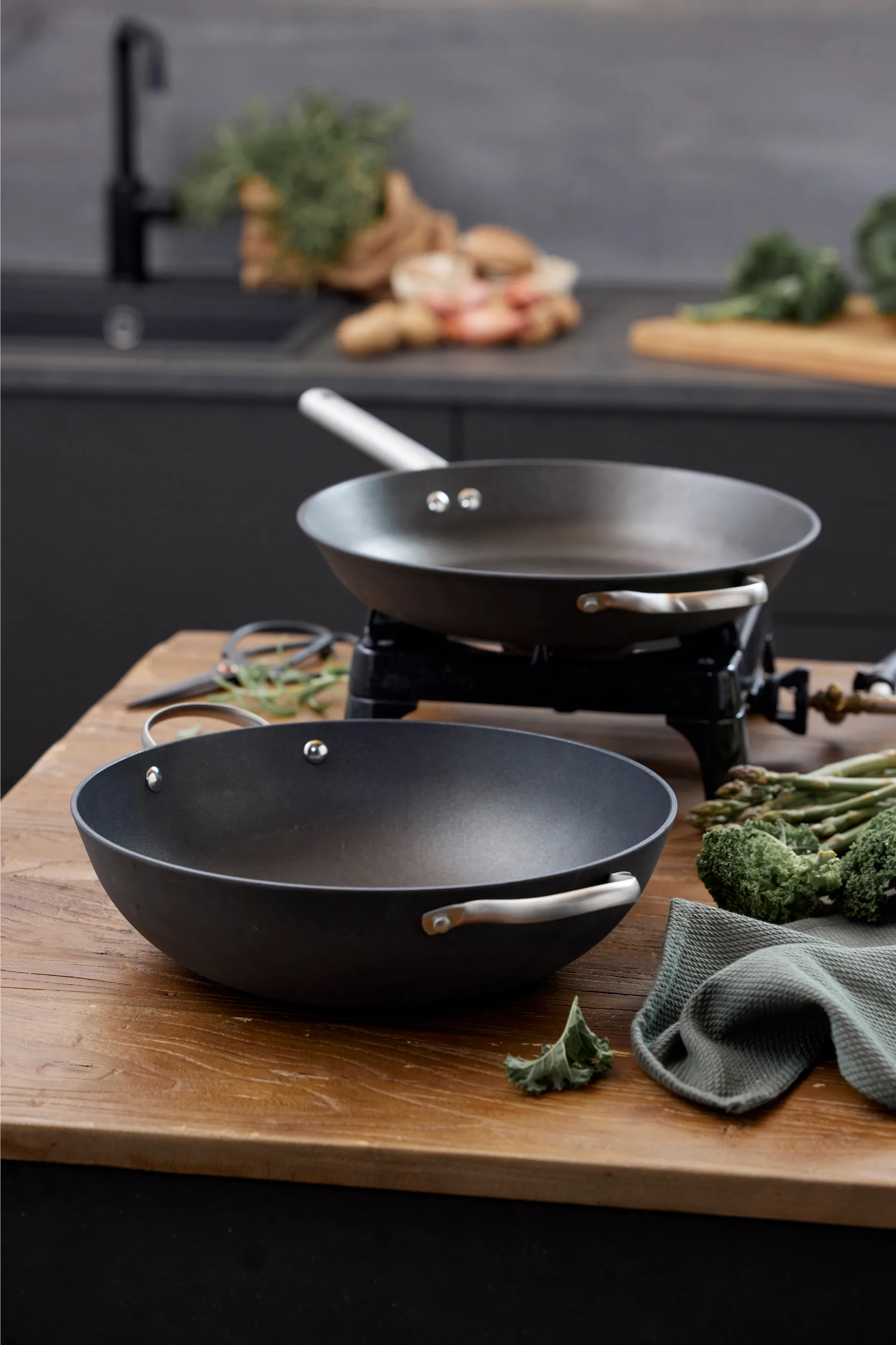 Garonne Bratpfanne aus leichtem Gusseisen, Ø32cm Pillivuyt