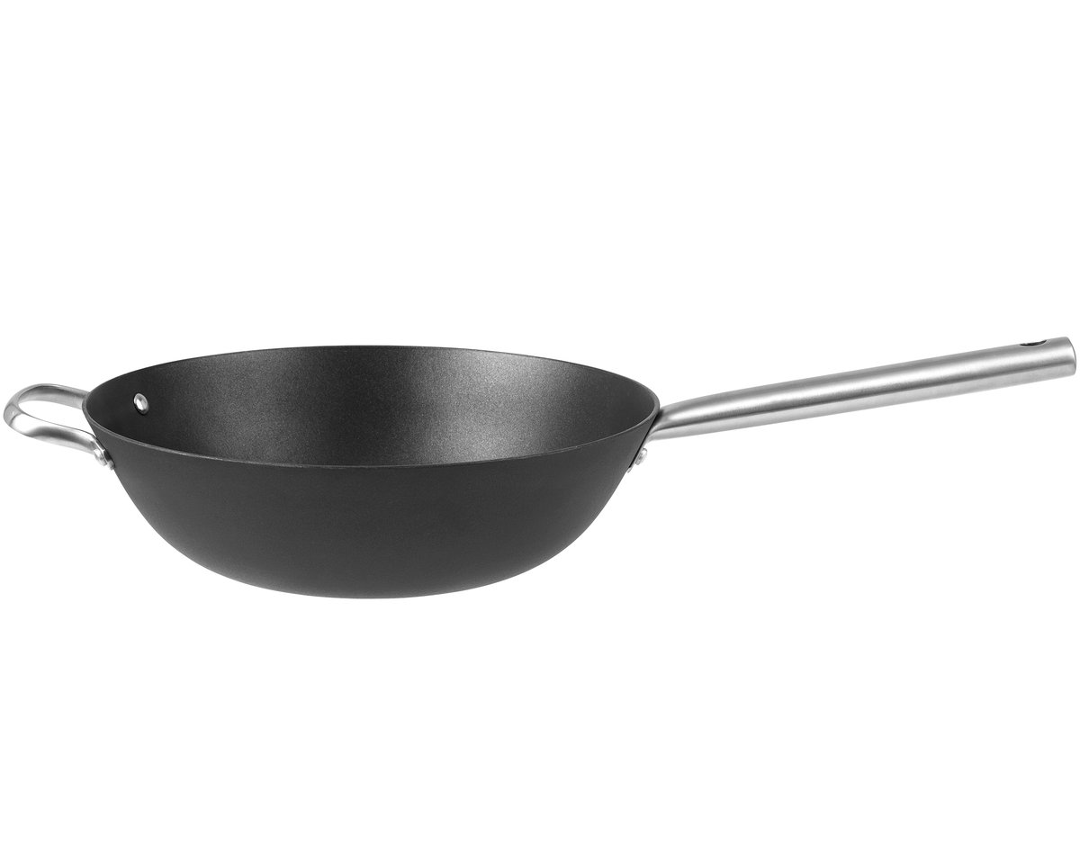 Pillivuyt Garonne Wok Leichtgewicht Gusseisen 3 L Ø30 cm