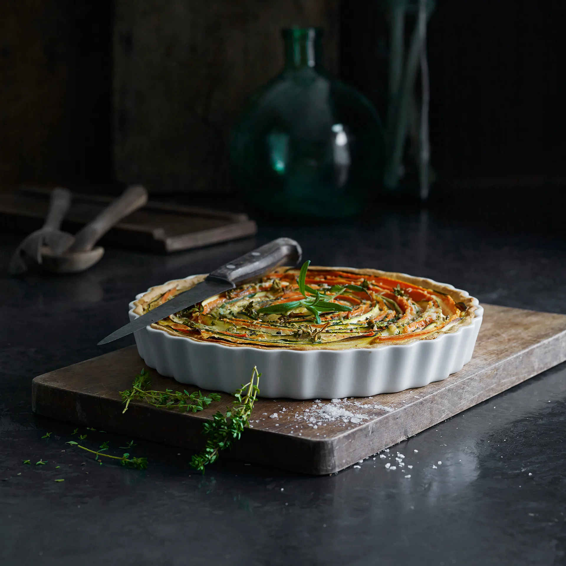 Pillivuyt Quiche-Form rund weiß, Ø 21cm Pillivuyt