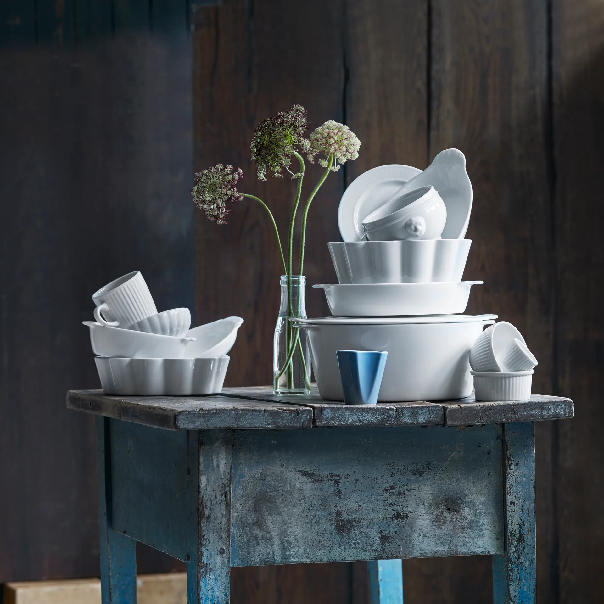 Pillivuyt Servierteller oval weiß, 28 x 16cm Pillivuyt