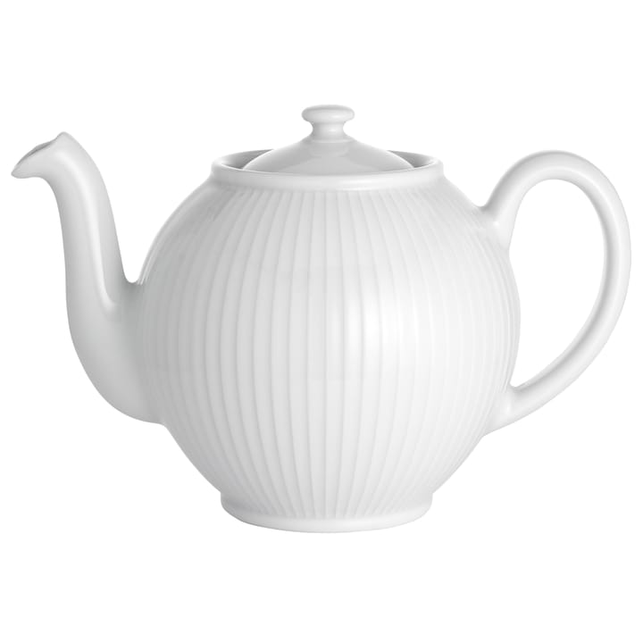 Plissé Teekanne 1,5 l - Weiß - Pillivuyt