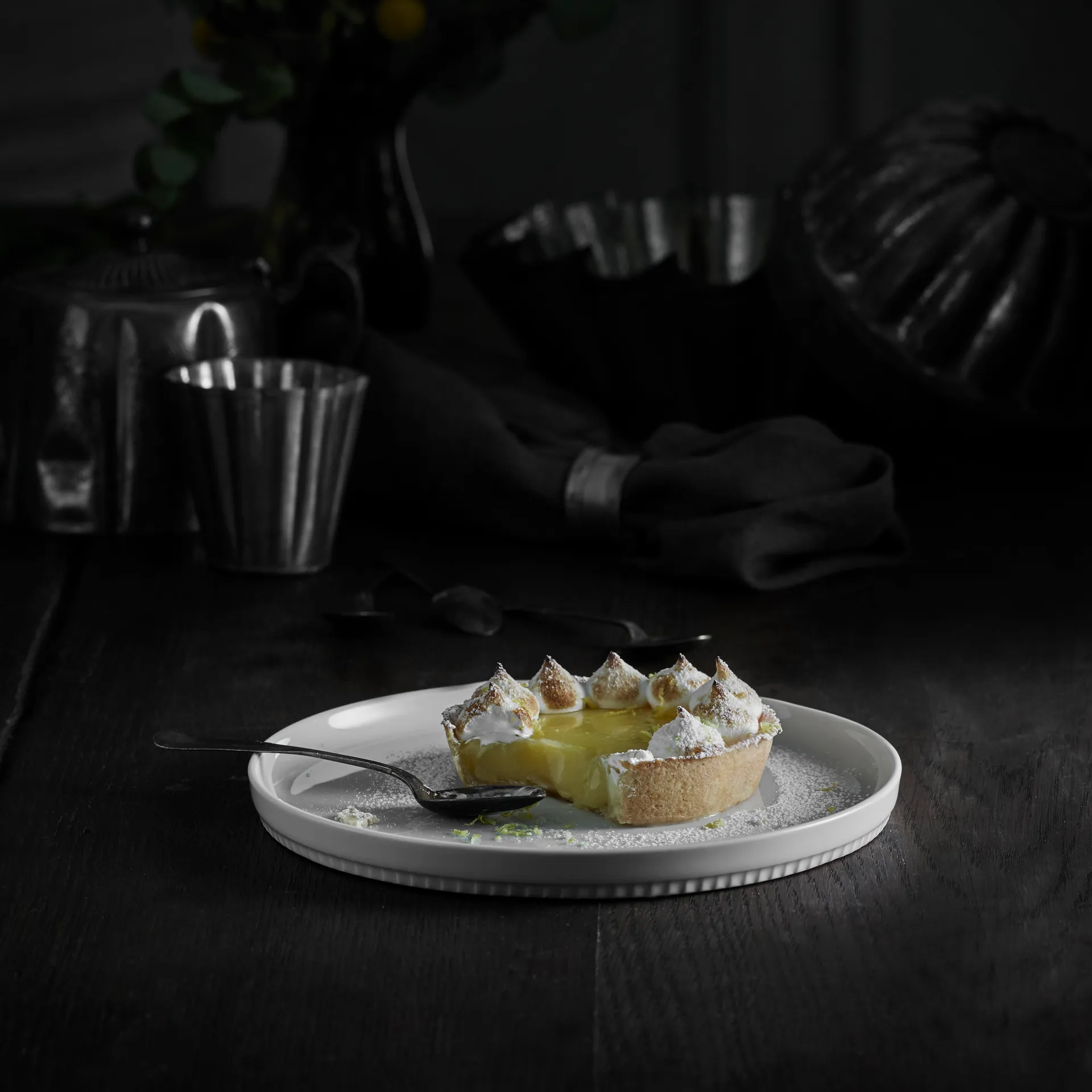 Toulouse Teller gerade Kante Ø 20cm, Weiß Pillivuyt