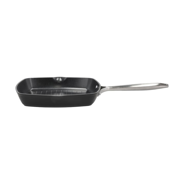 Travo Grillpfanne keramik non-stick 24x24 cm - Schwarz-Aluminium - Pillivuyt