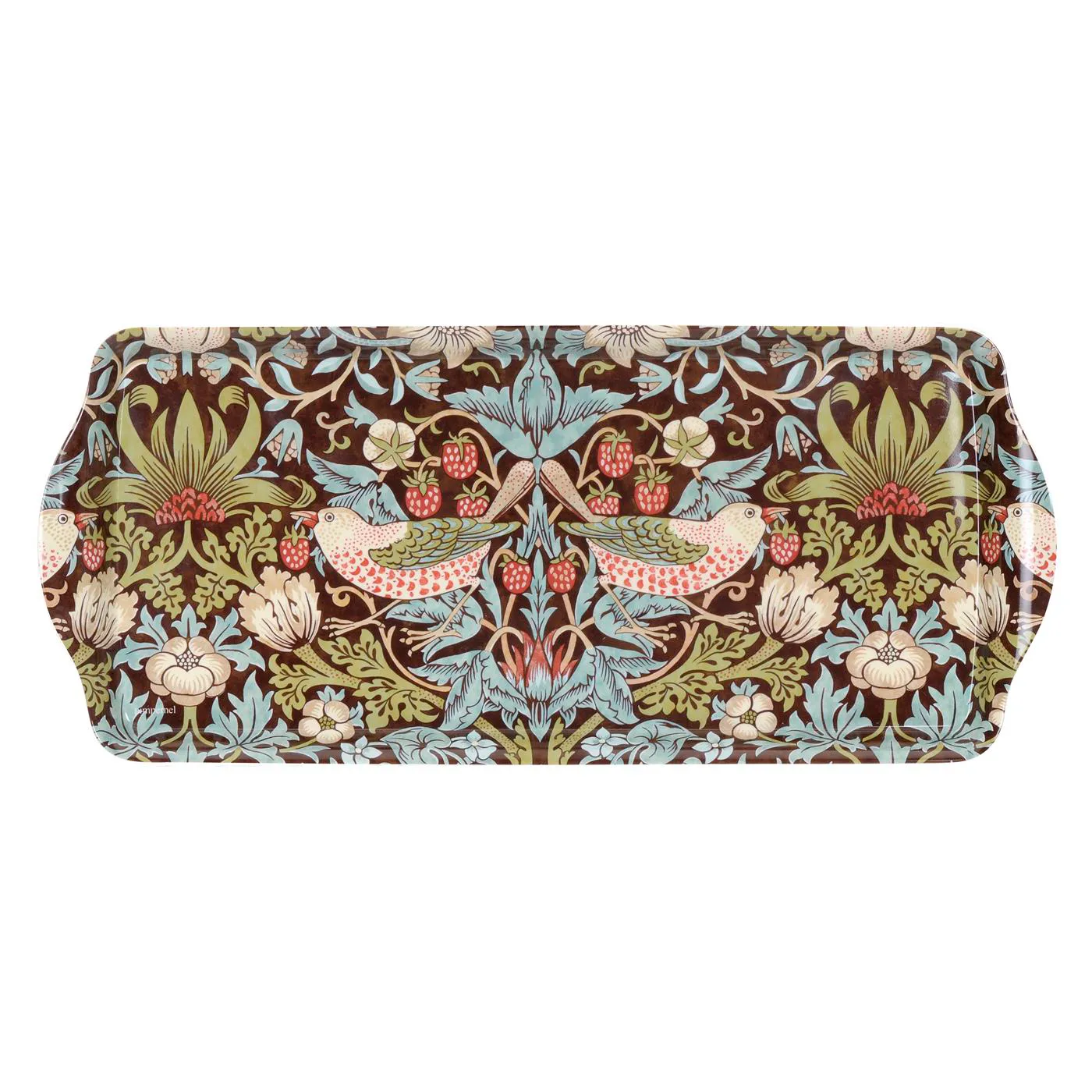 Strawberry Thief Frühstücksbrett, Braun Pimpernel