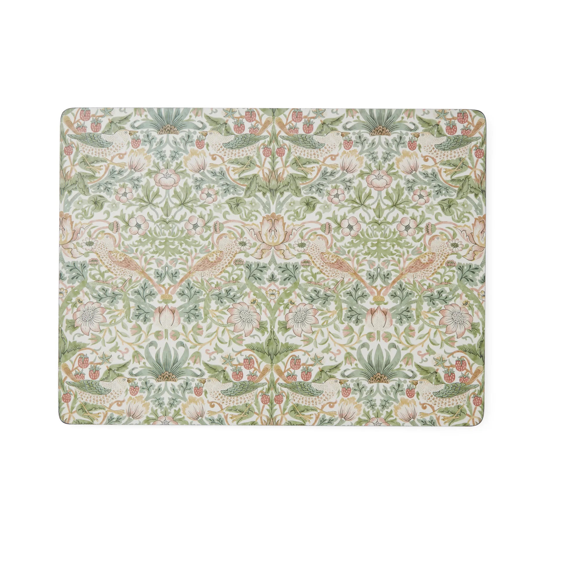 Strawberry Thief Tischset 30 x 40 cm 4er-Pack, Green Pimpernel