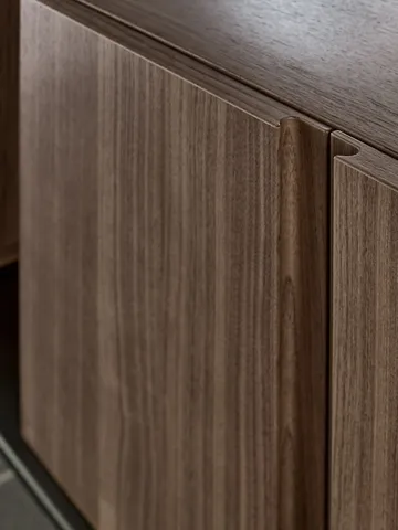 Pira G2 Regalsystem W A Black/Walnut - Pira