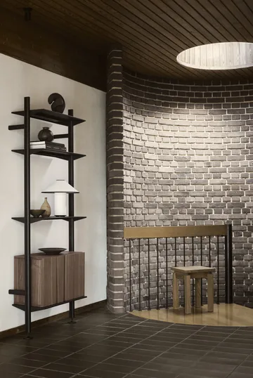 Pira G2 Regalsystem W B Black/Walnut - Pira