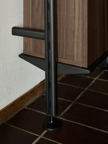 Pira G2 Regalsystem W B Black/Walnut - Pira