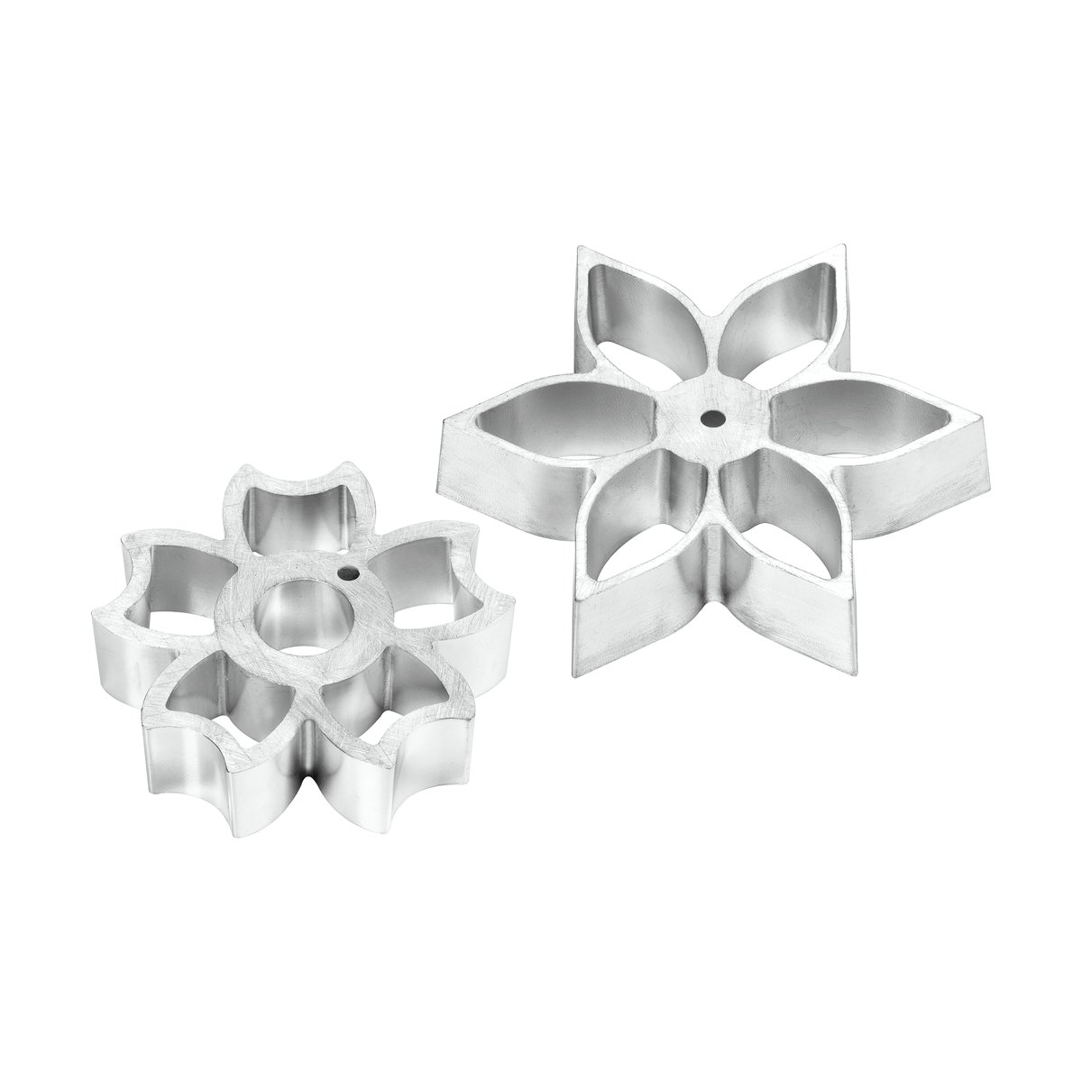Plate It Plate-it flower power Waffeleisen 2er-Pack Stahl