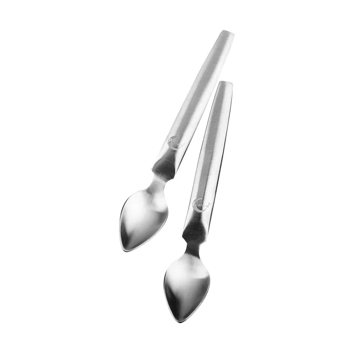 Plate-it Quenelle-Löffel 2er-Pack - Edelstahl - Plate It