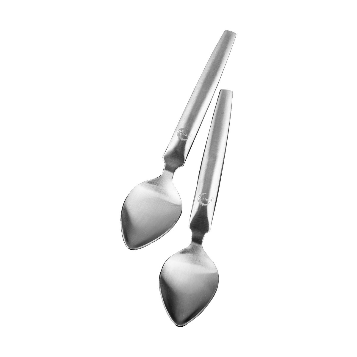 Plate It Plate-it Quenelle-Löffel 2er-Pack Stahl