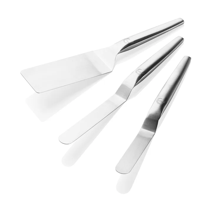 Plate-it Spatel - Rostfreier Stahl, 3-teilig - Plate It