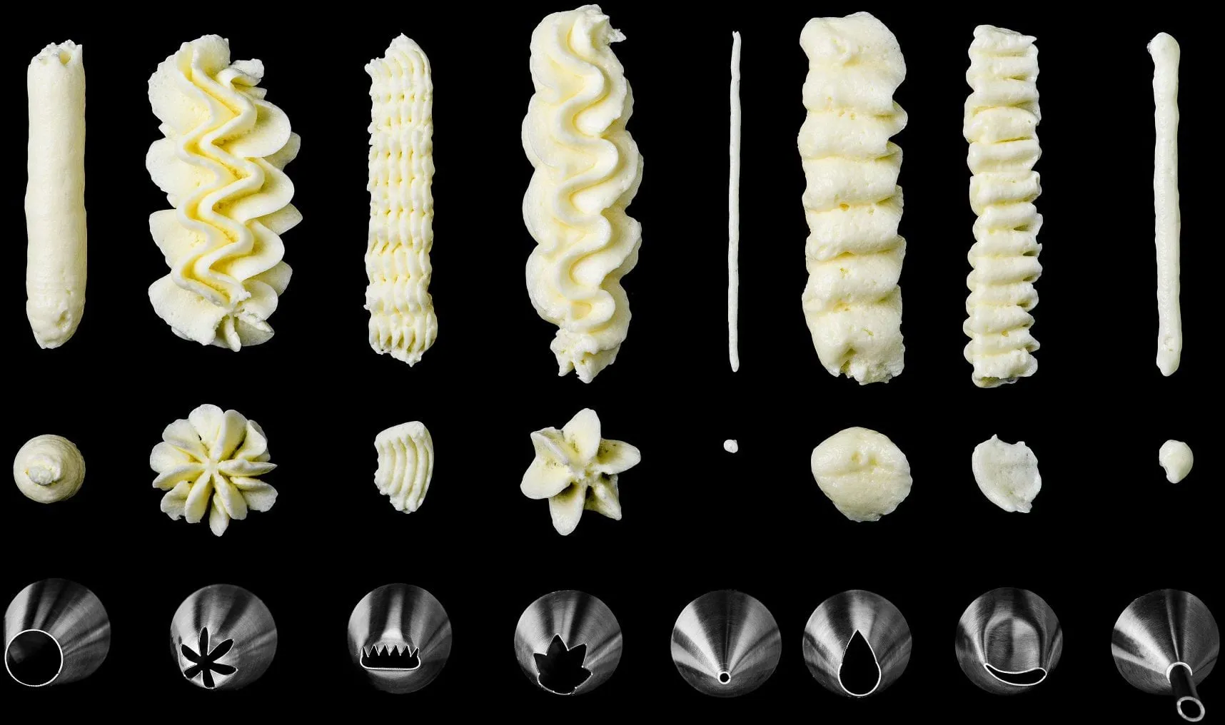 Plate-it Spritzbeutel, Ständer mit Tüllen, 11-teilig Plate It