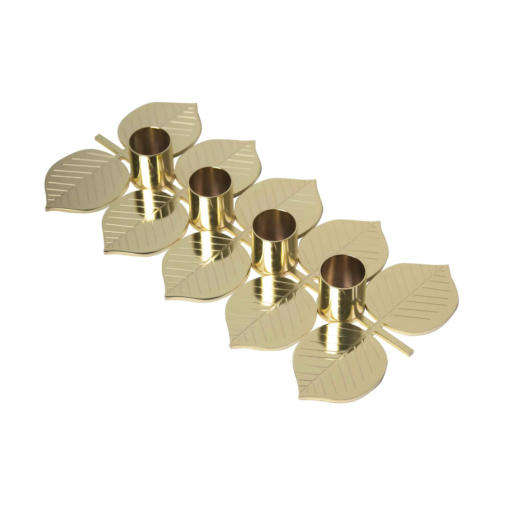 Berså Adventsleuchter, Gold Pluto Design