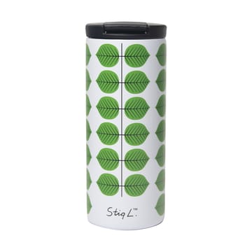 Berså Thermobecher 0.35l - Weiß-Grün - Pluto Design
