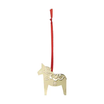 Christmas horse 3D Christbaumschmuck - Gold - Pluto Design