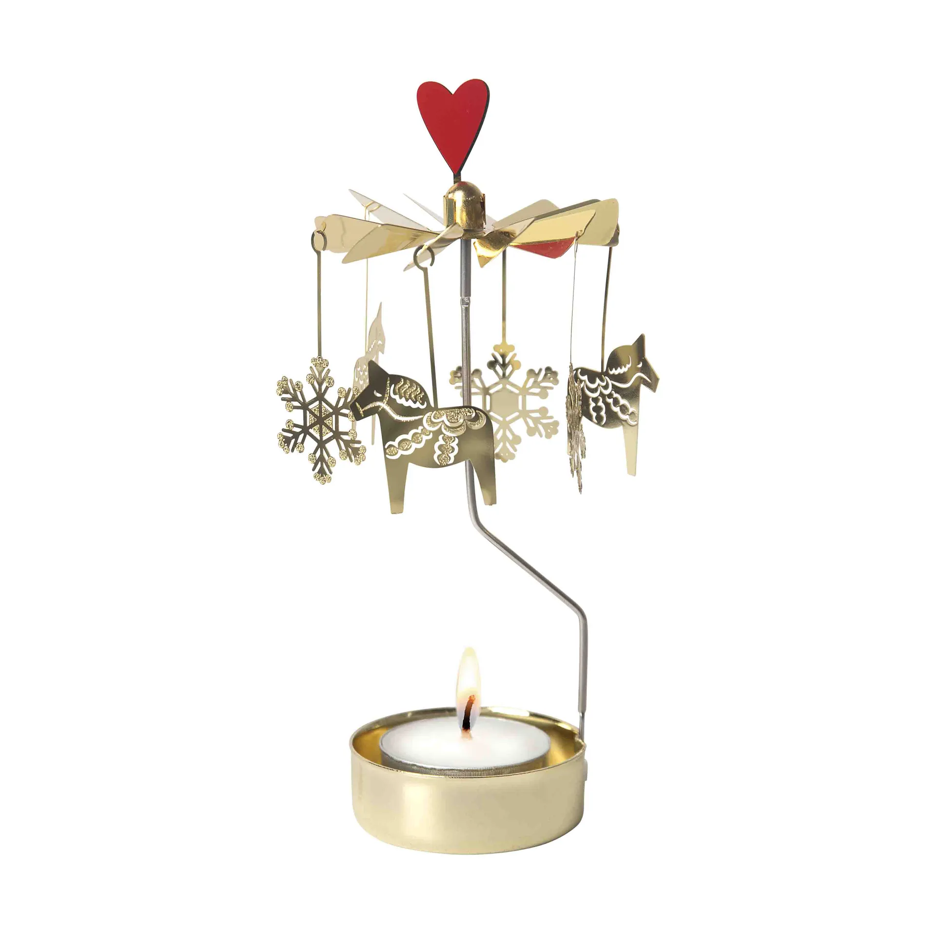Christmas horse Engelsspiel, Gold Pluto Design
