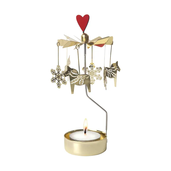 Christmas horse Engelsspiel - Gold - Pluto Design
