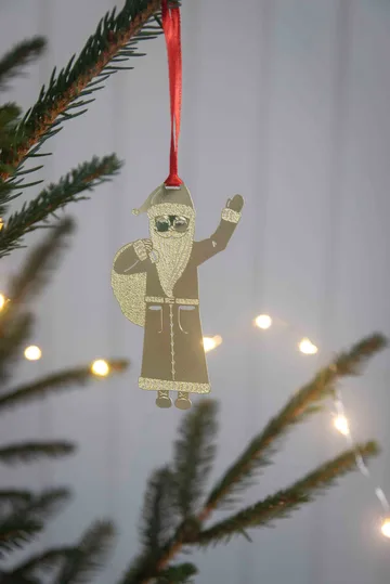 Claus Dekorationsanhänger - Gold - Pluto Design
