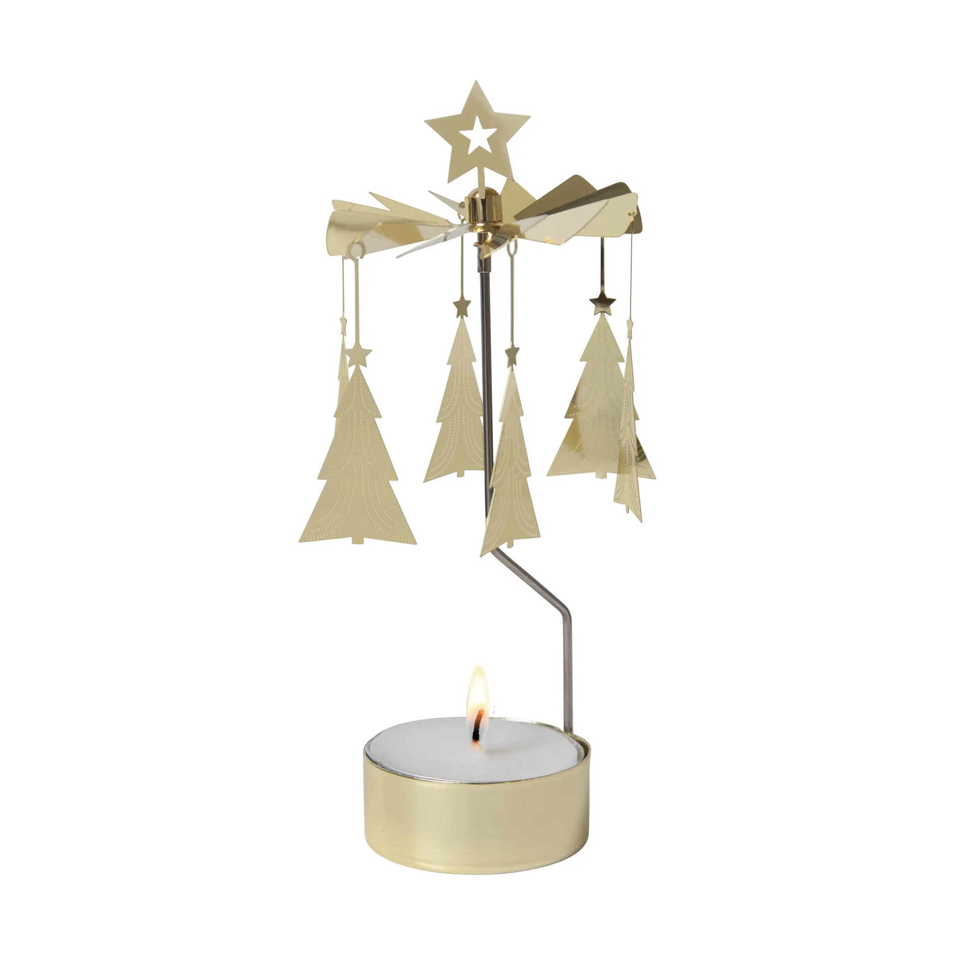 Engelspiel Christmas tree, Gold Pluto Design