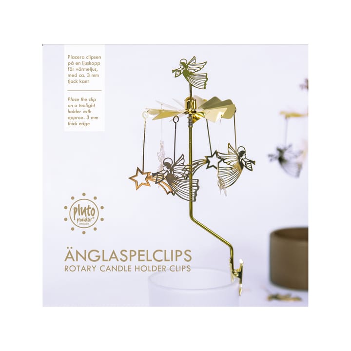 Engelspiel Engel & Sterne, Gold Pluto Design
