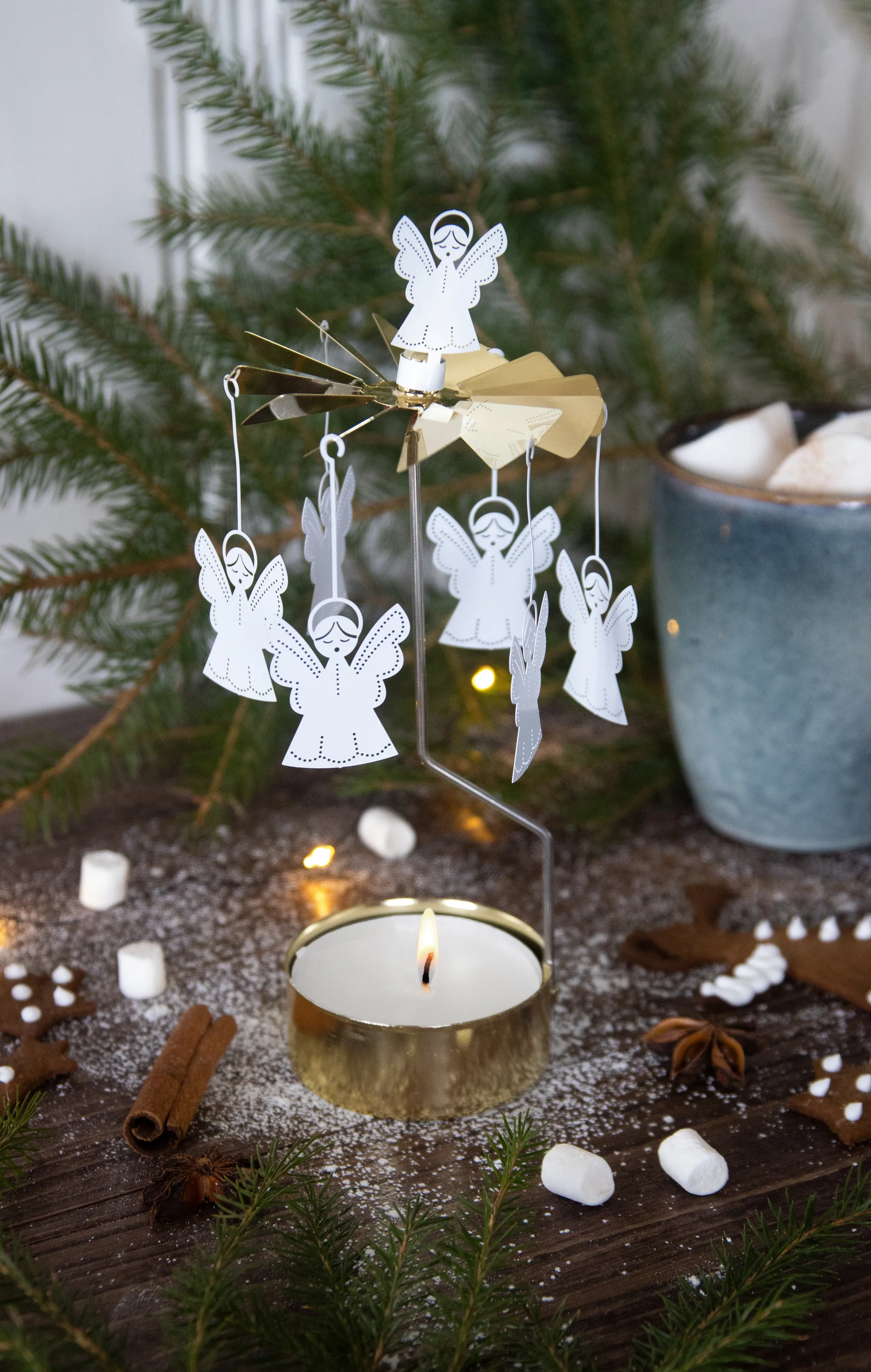 Engelspiel Singing angel, Gold Pluto Design