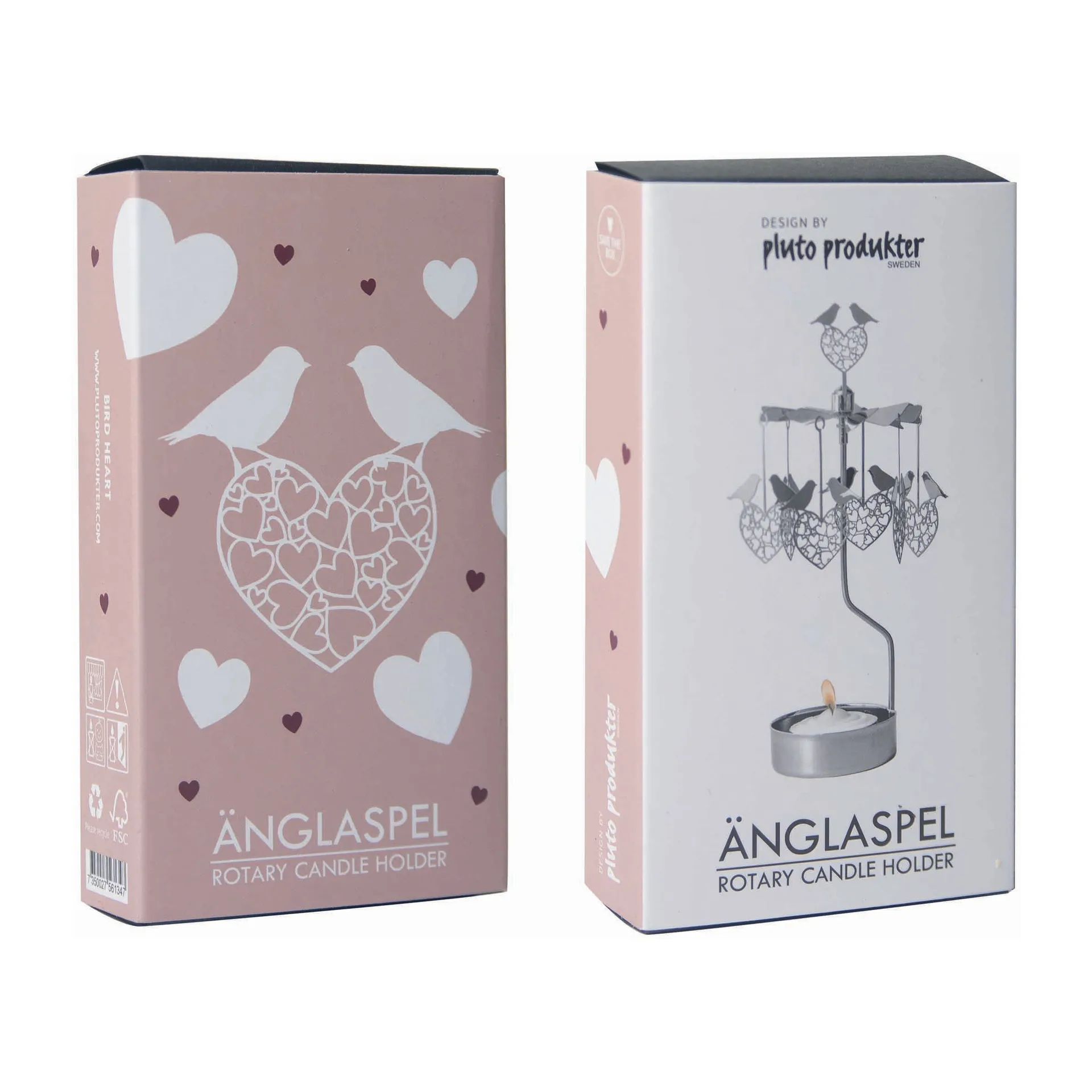 Engelspiel Vogelherz, Silver Pluto Design