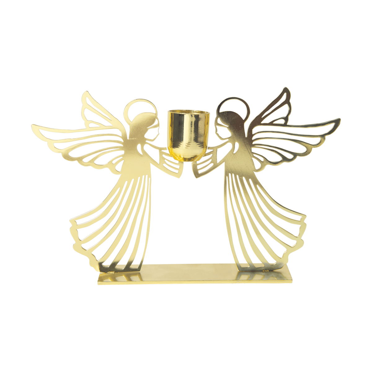 Pluto Design Flying angel Kerzenhalter Gold