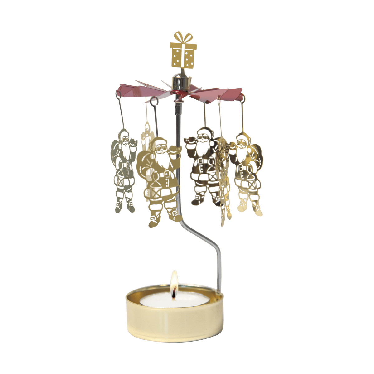 Pluto Design From Santa Engelsspiel Gold-Rot kreisend