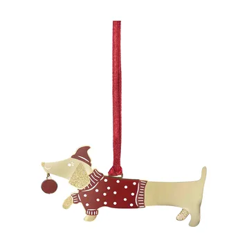 Jolly dog Dekorationsanhänger - Gold - Pluto Design