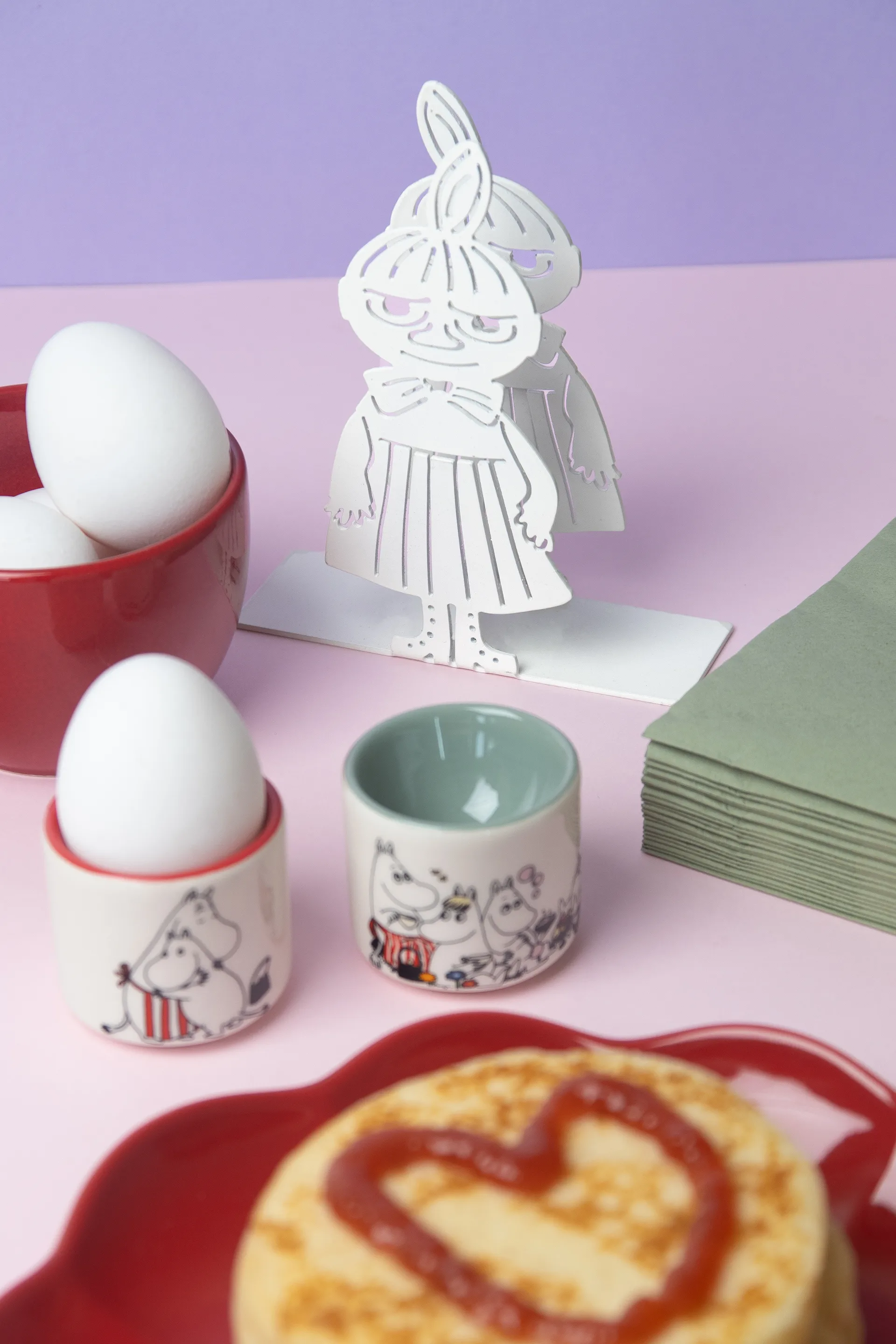 Kleine My Serviettenhalter, Weiß-multi Pluto Design