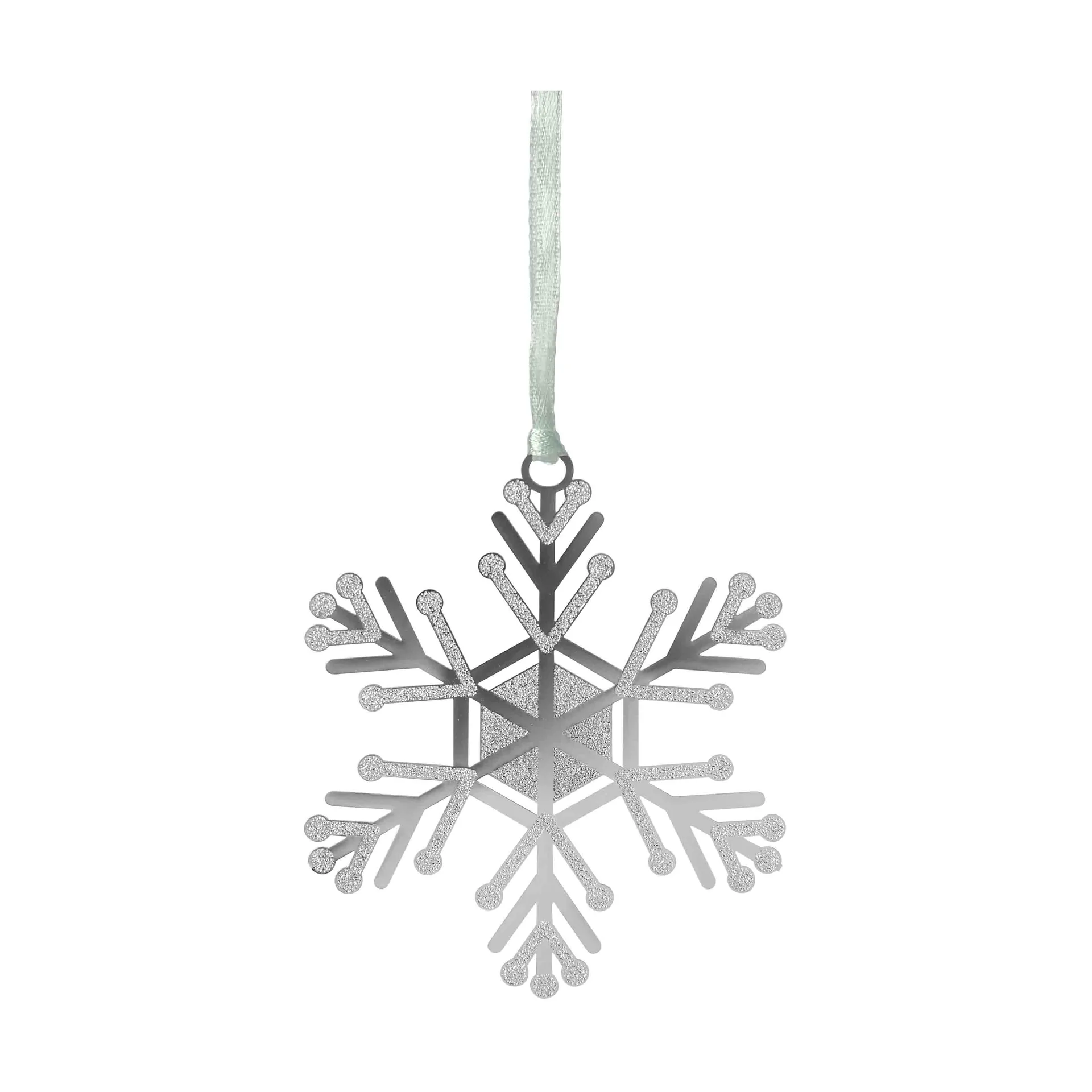 Let it snow Dekorationsanhänger, Silber Pluto Design