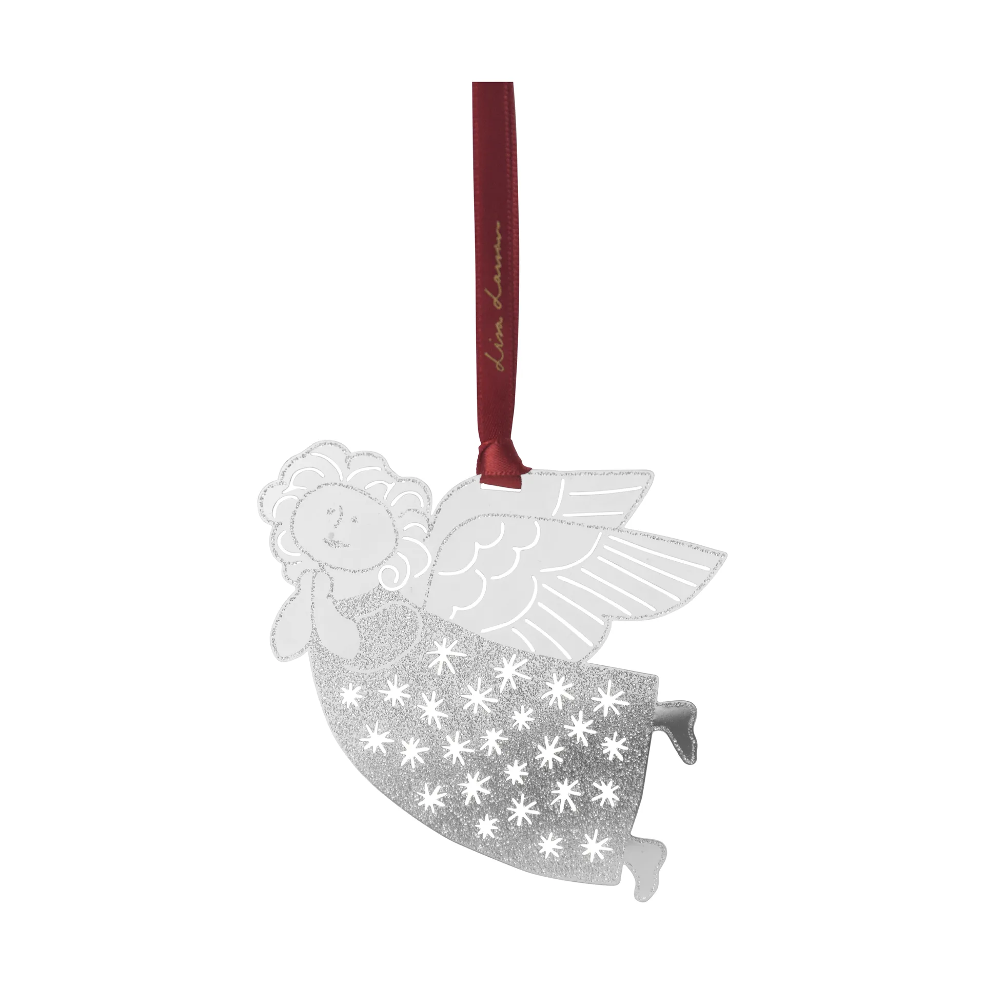 Lisa Larson Hanna Dekorationsanhänger, Silver Pluto Design