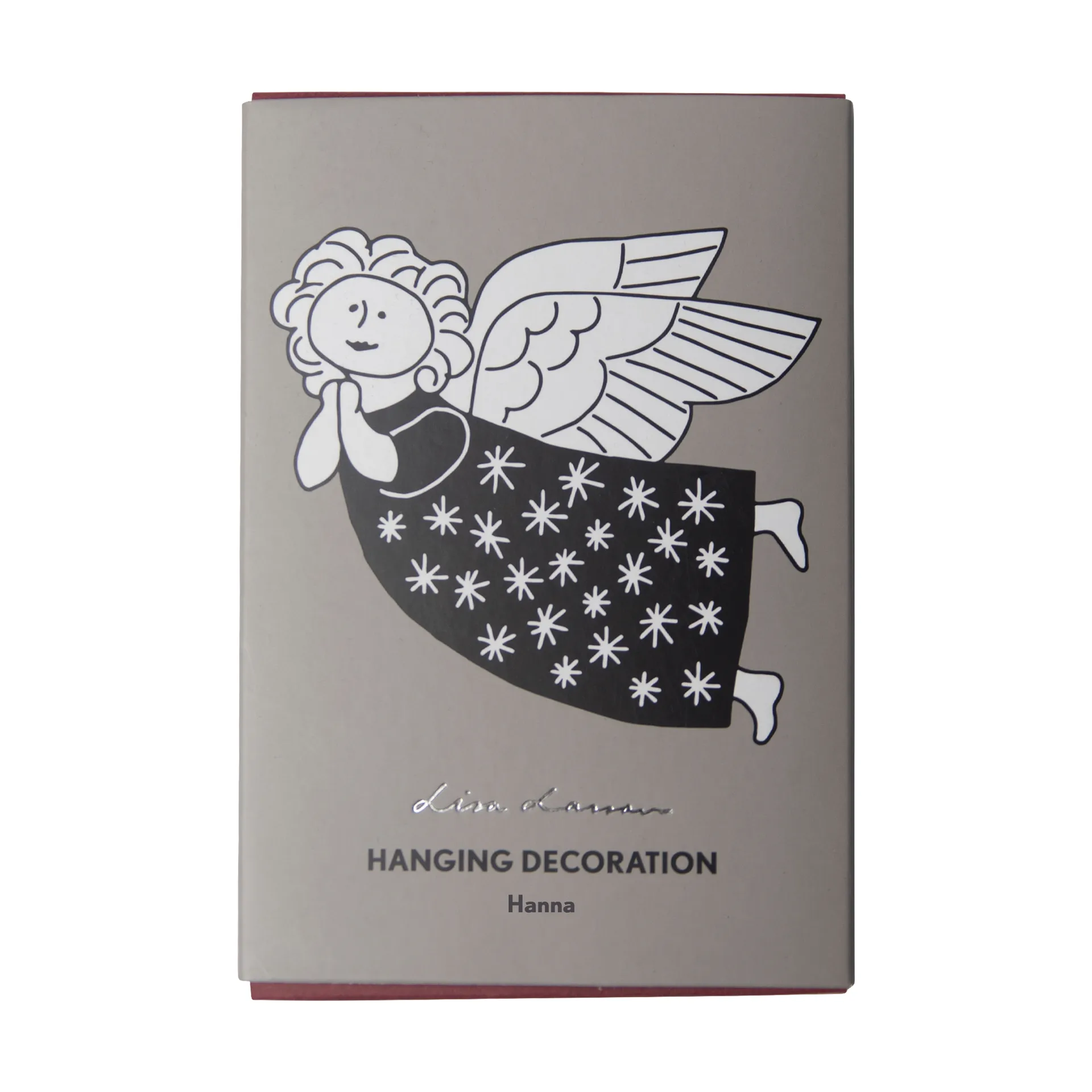 Lisa Larson Hanna Dekorationsanhänger, Silver Pluto Design